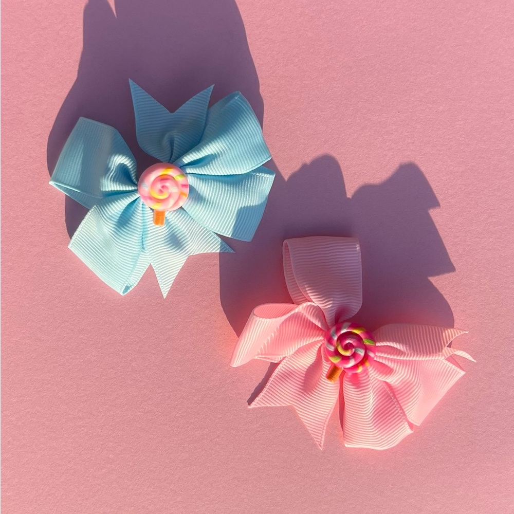 Small Hair Bows for Kids - Candy Hair Bows - Mix & Match Hair Bows - Picture 8 of 14